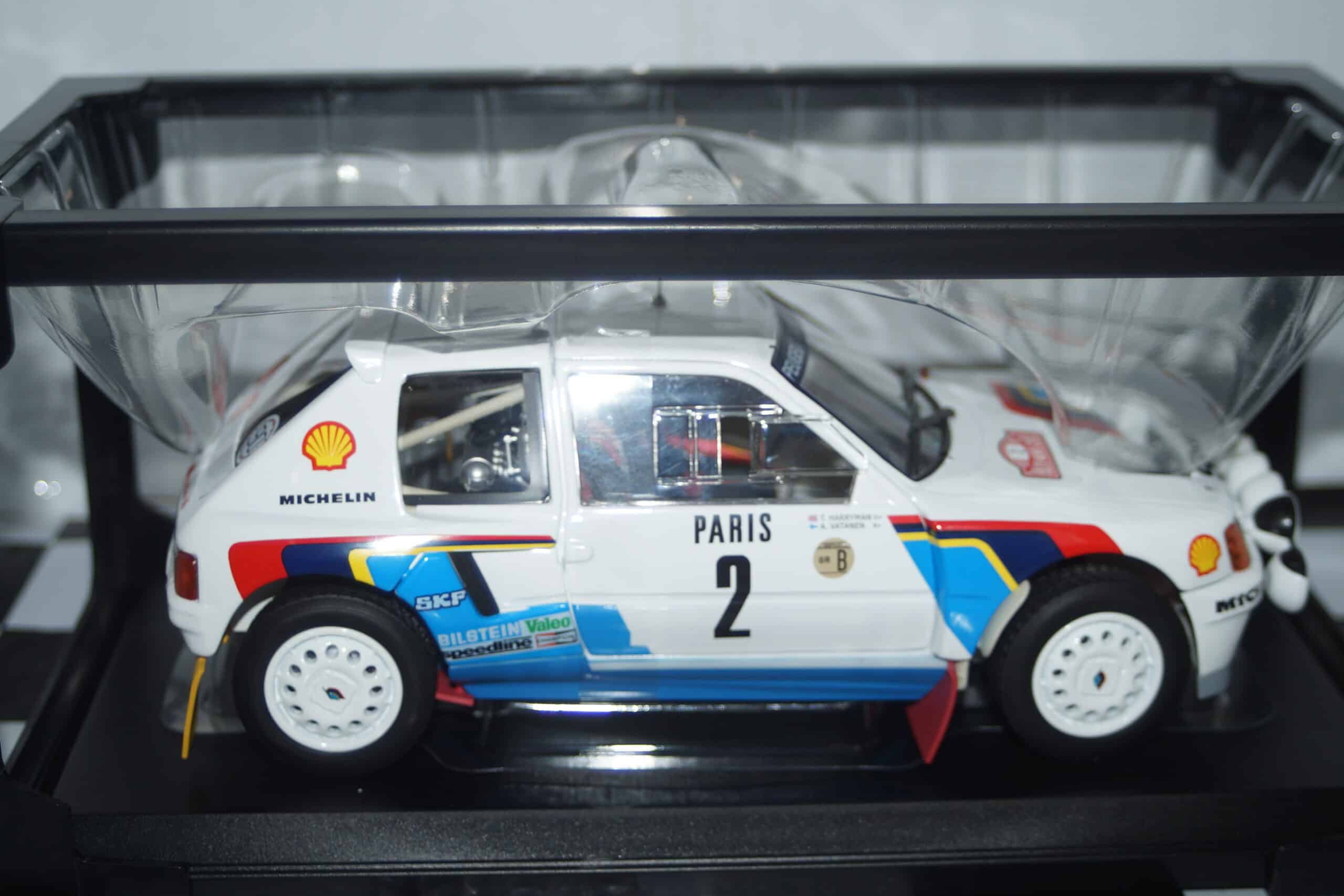 Norev peugeot 205 t16 monte carlo rally #2 1985 vatanen 1:18 184864