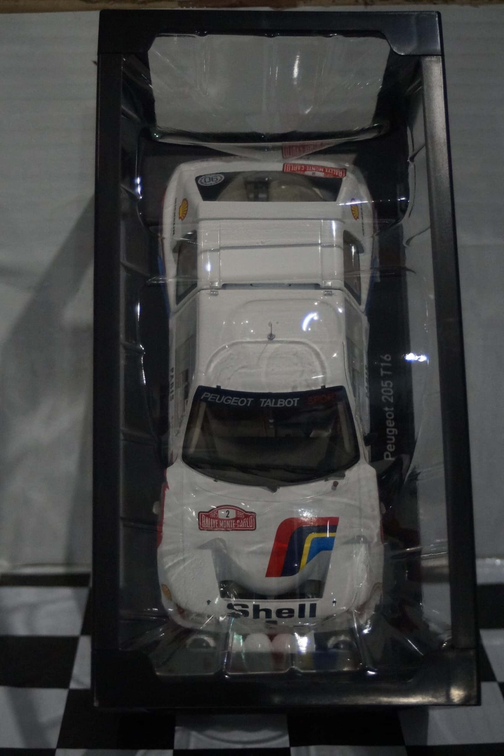 Norev peugeot 205 t16 monte carlo rally #2 1985 vatanen 1:18 184864