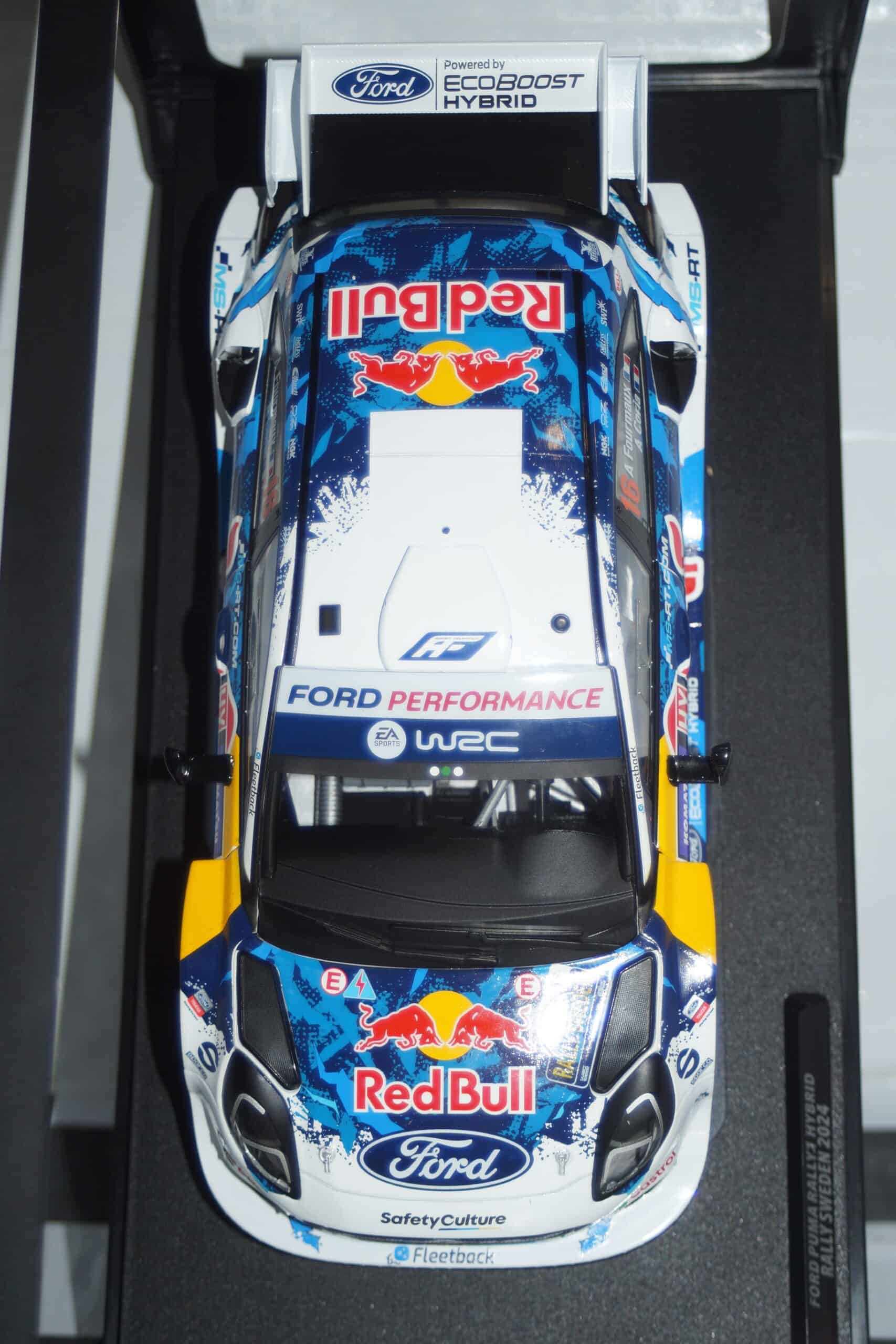 Solido ford puma rally sweden #16 2024 fourmax 1:18 s1809504
