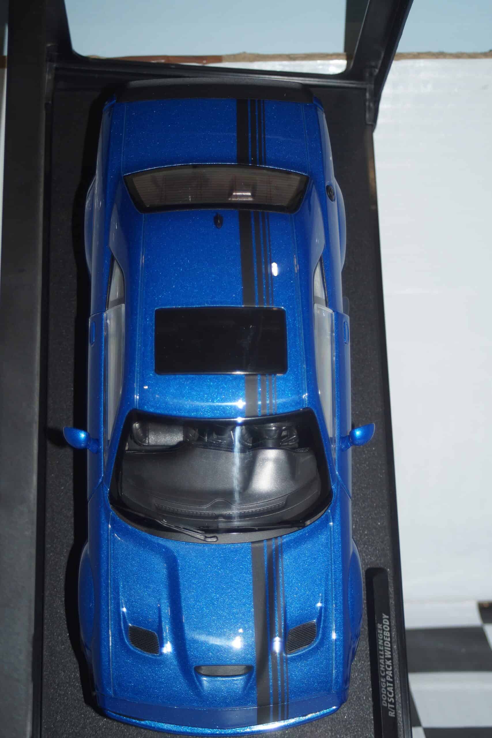 Solido dodge challenger r/t scat pack widebody 2023 blue 1:18 s1805710
