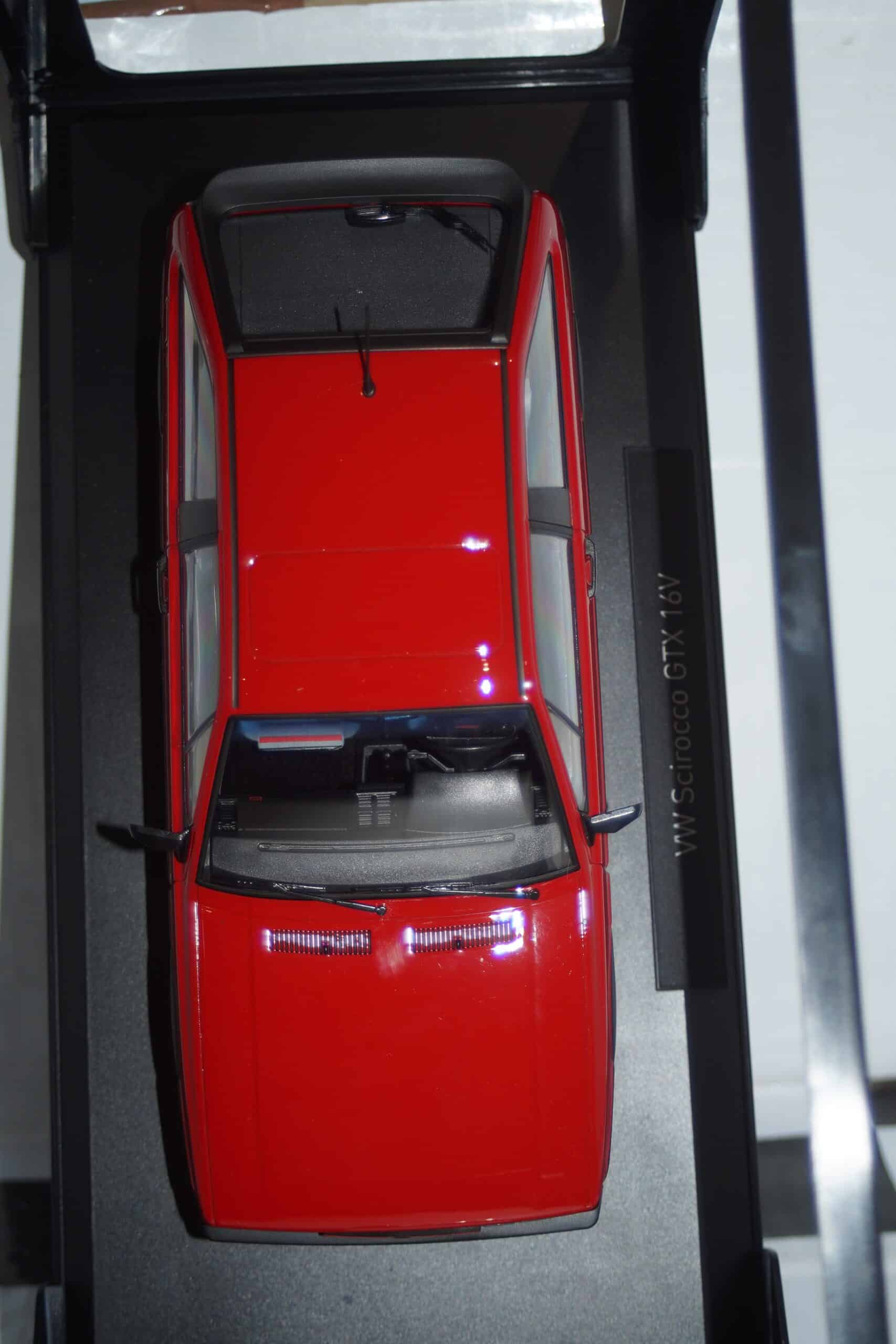 Norev vw scirocco gtx 16v 1988 red 1:18 ref 188630