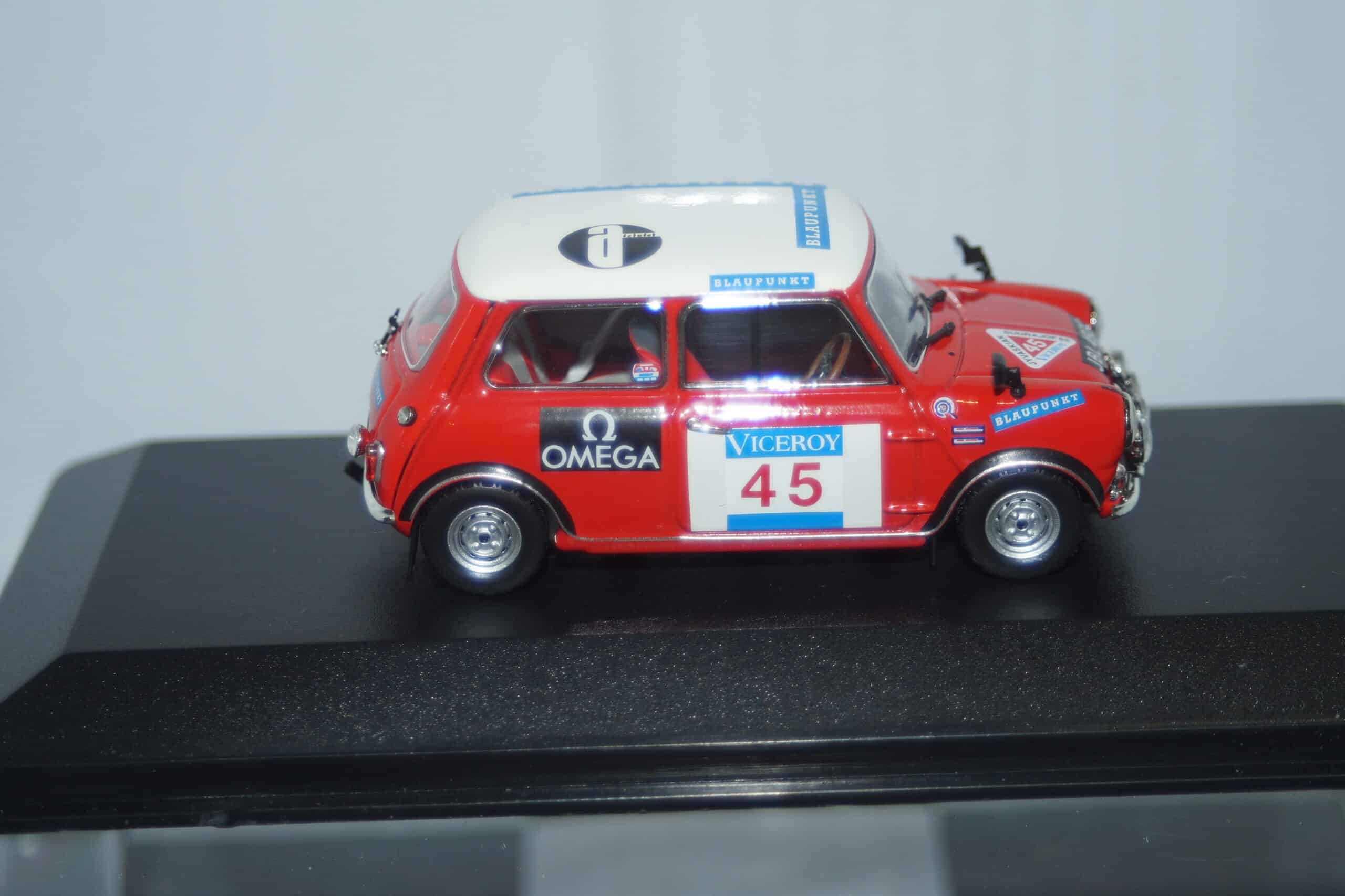 Minichamps mini cooper mk1 1000 lakes winners 1966  400 661345,1:43
