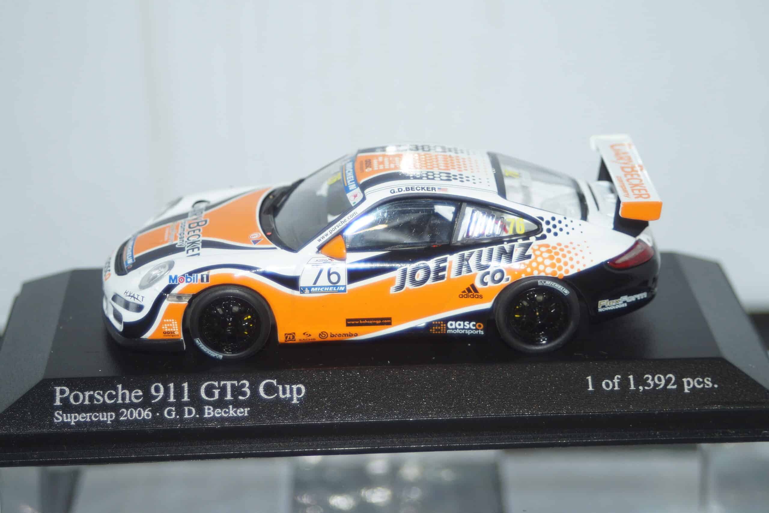 Minichamps porsche 911 gt3 rs gp of miami 2004,400 046979 ,1:43