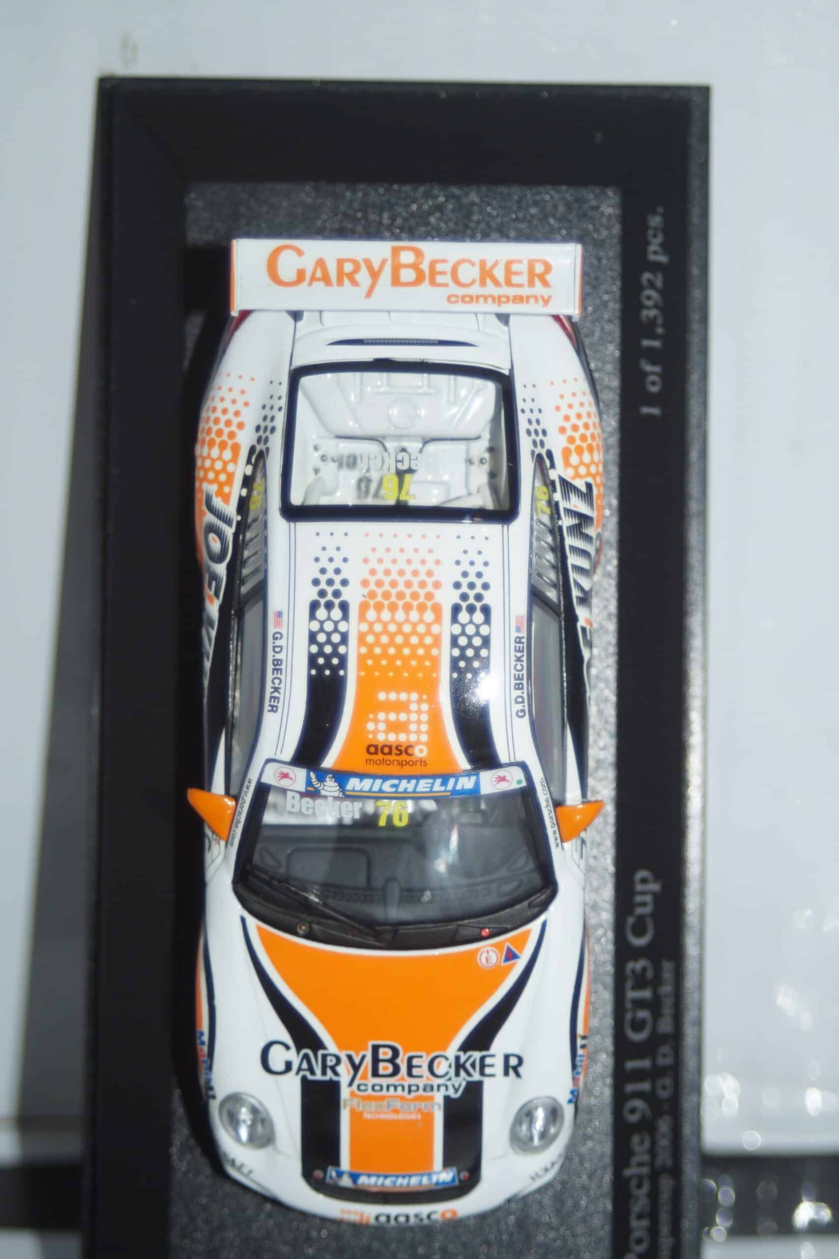 Minichamps porsche 911 gt3 rs gp of miami 2004,400 046979 ,1:43