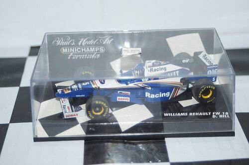 Minichamps williams renault fw18 d.hill 430 960005 diecast 1:43