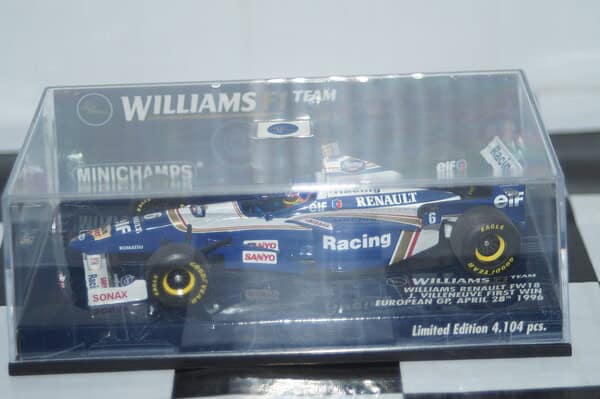 Minichamps williams renault fw19 j.villeneuve  430 970003 1:43