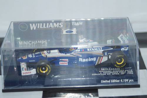 Minichamps williams renault fw19 j.villeneuve  430 970003 1:43