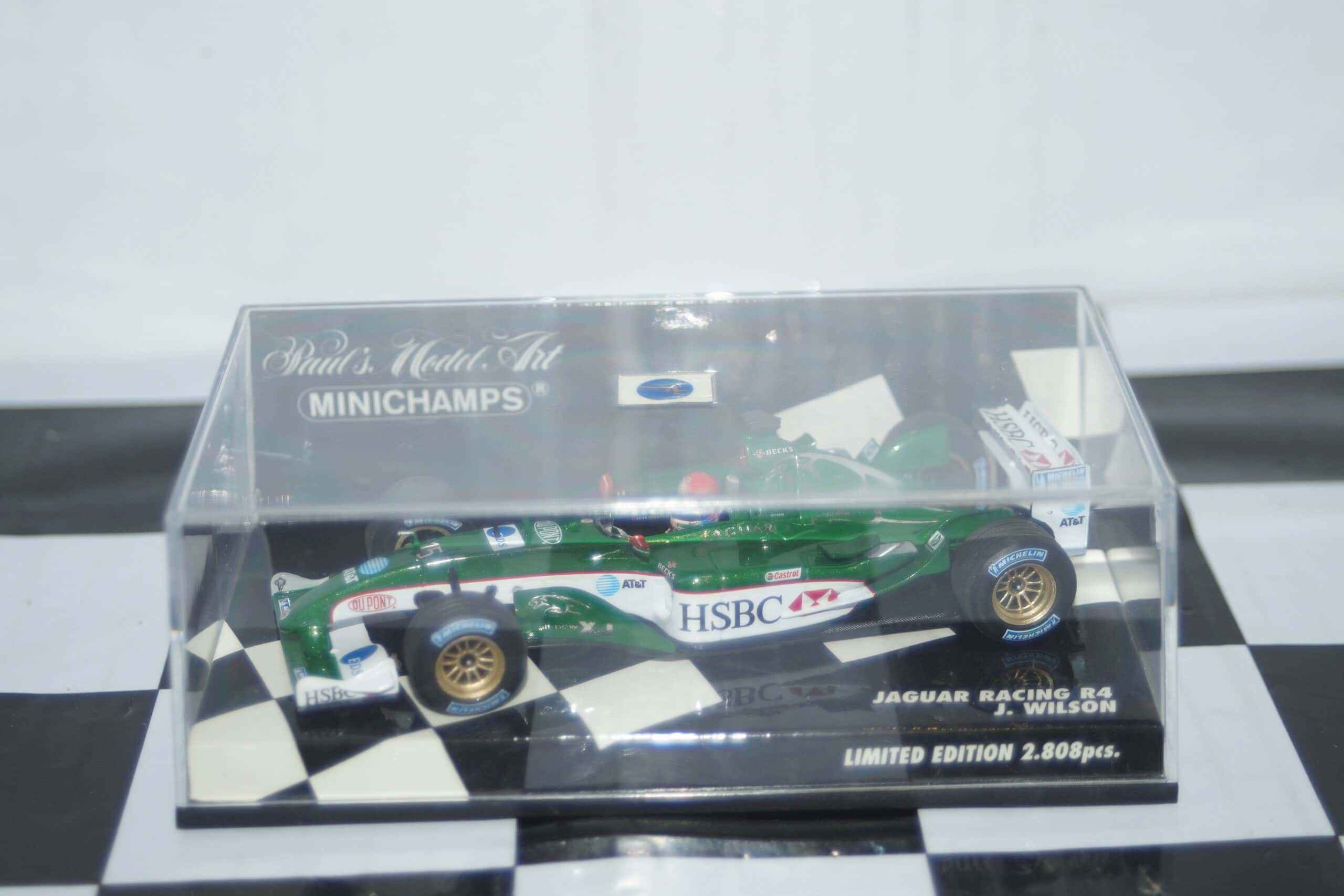 Minichamps jaguar racing r4 j.wilson 400 030115 1:43