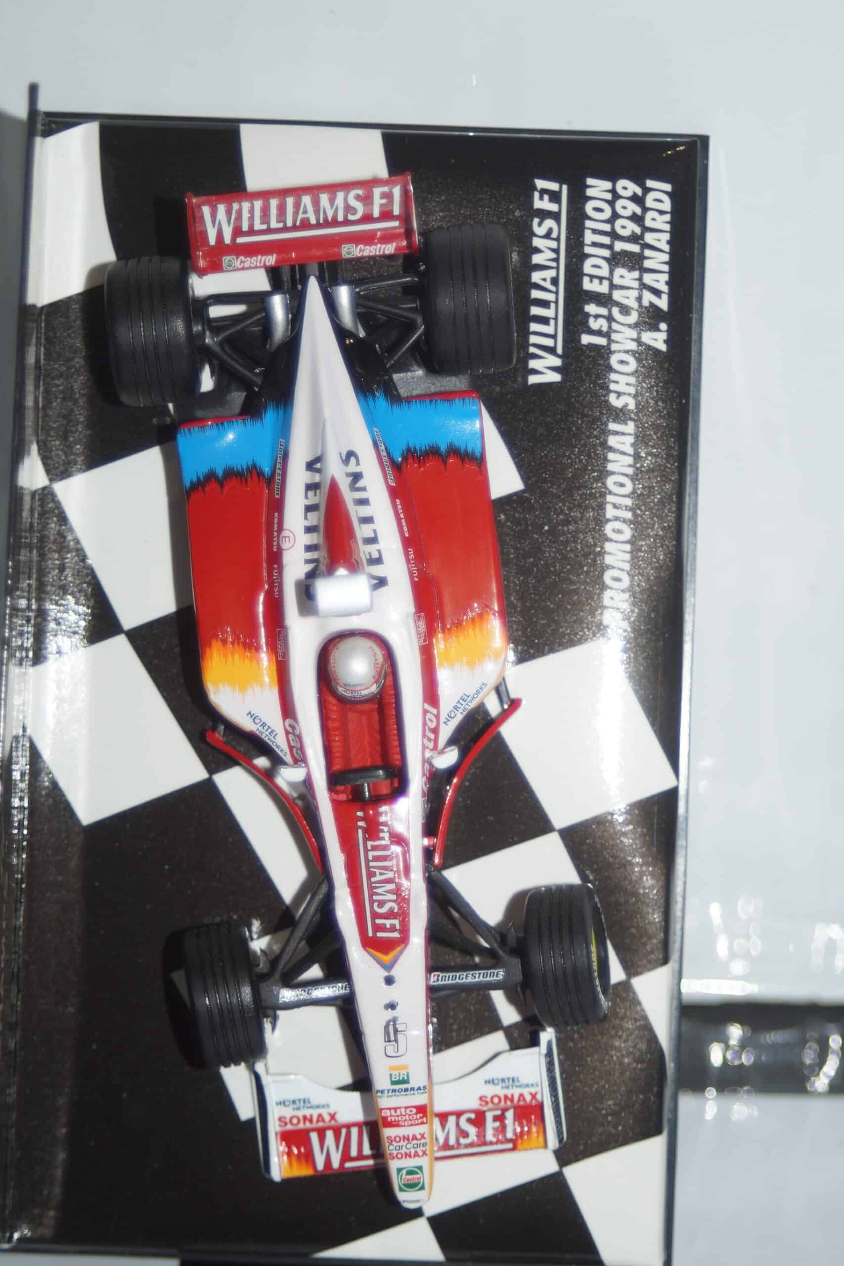 Minichamps williams f1 promotional a.zanardi 430 990095 1:43