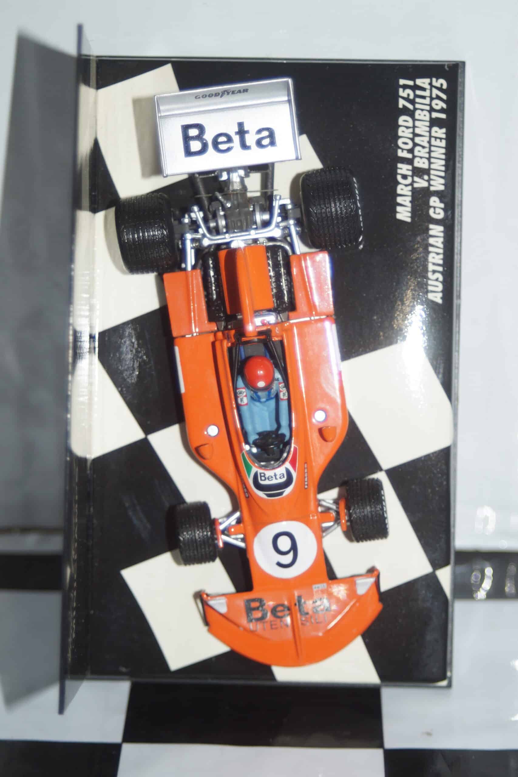 Minichamps march ford 751 austrian gp winner 1975 430 750009 1:43