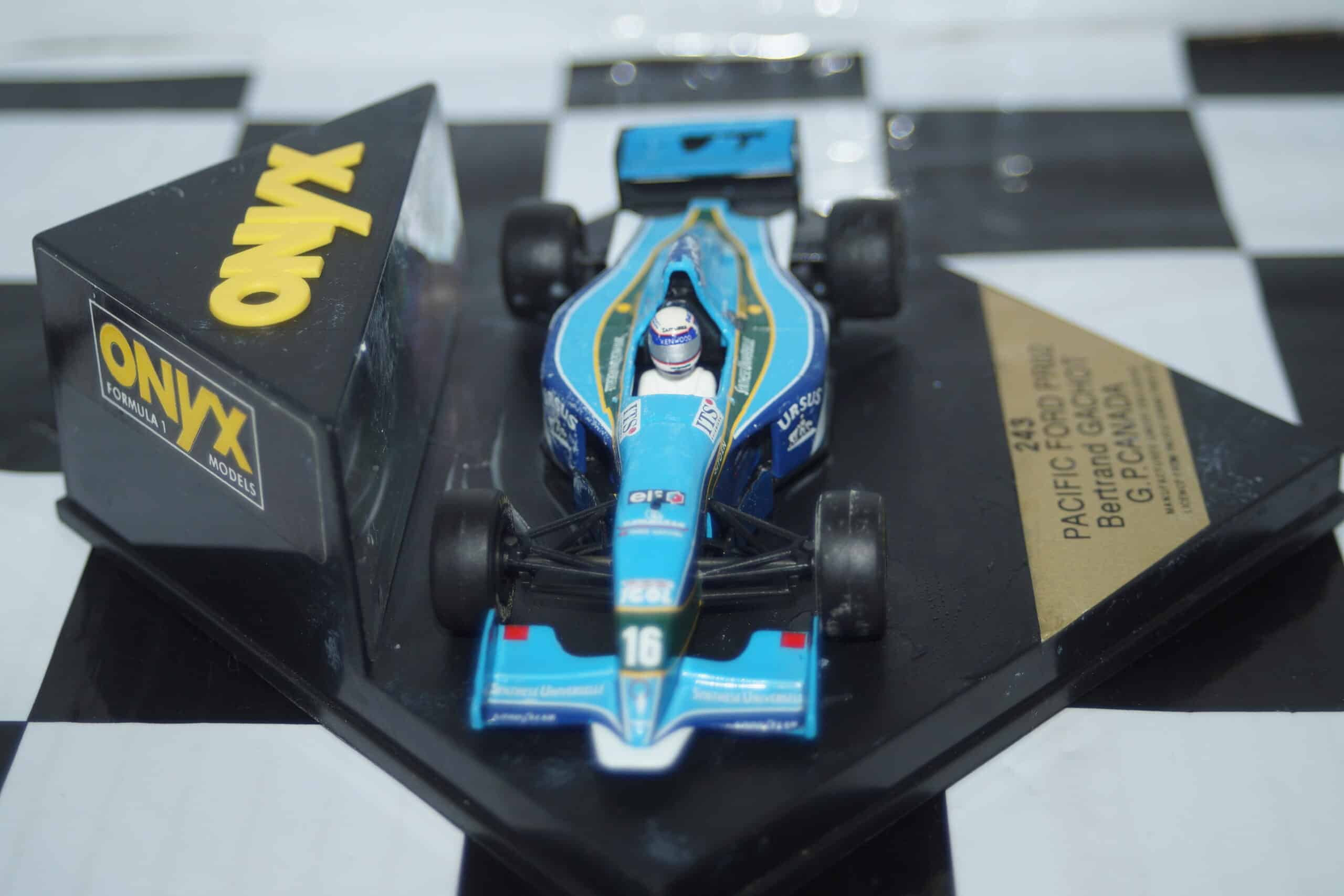 Onyx f1 pacific ford pr02 gp canada b.gachot 1:24 ref 243