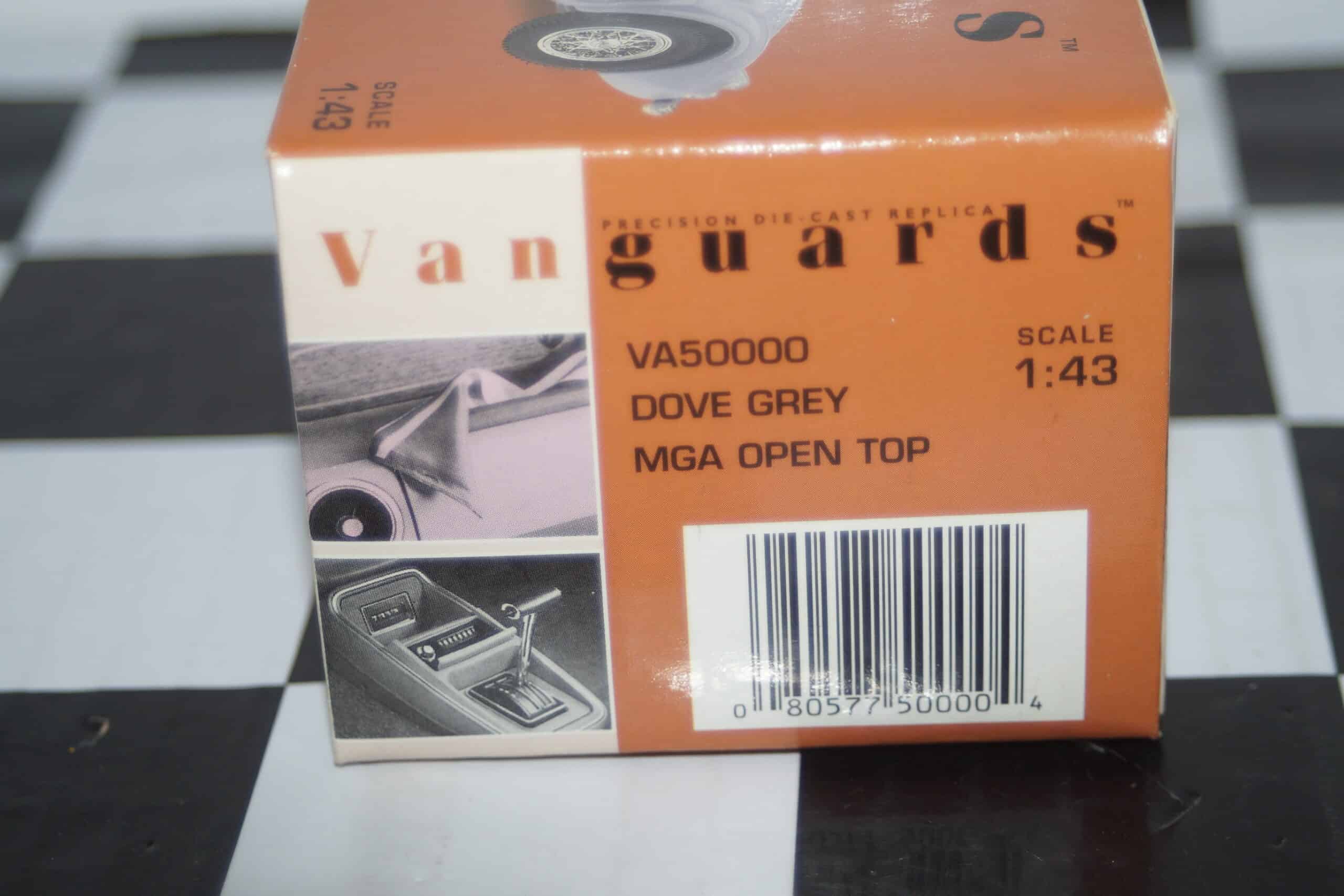 Vanguards mga open top dove grey va50000 1:43 scale