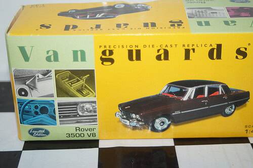Vanguards rover 3500 v8 mexico brown va06505 1:43 scale