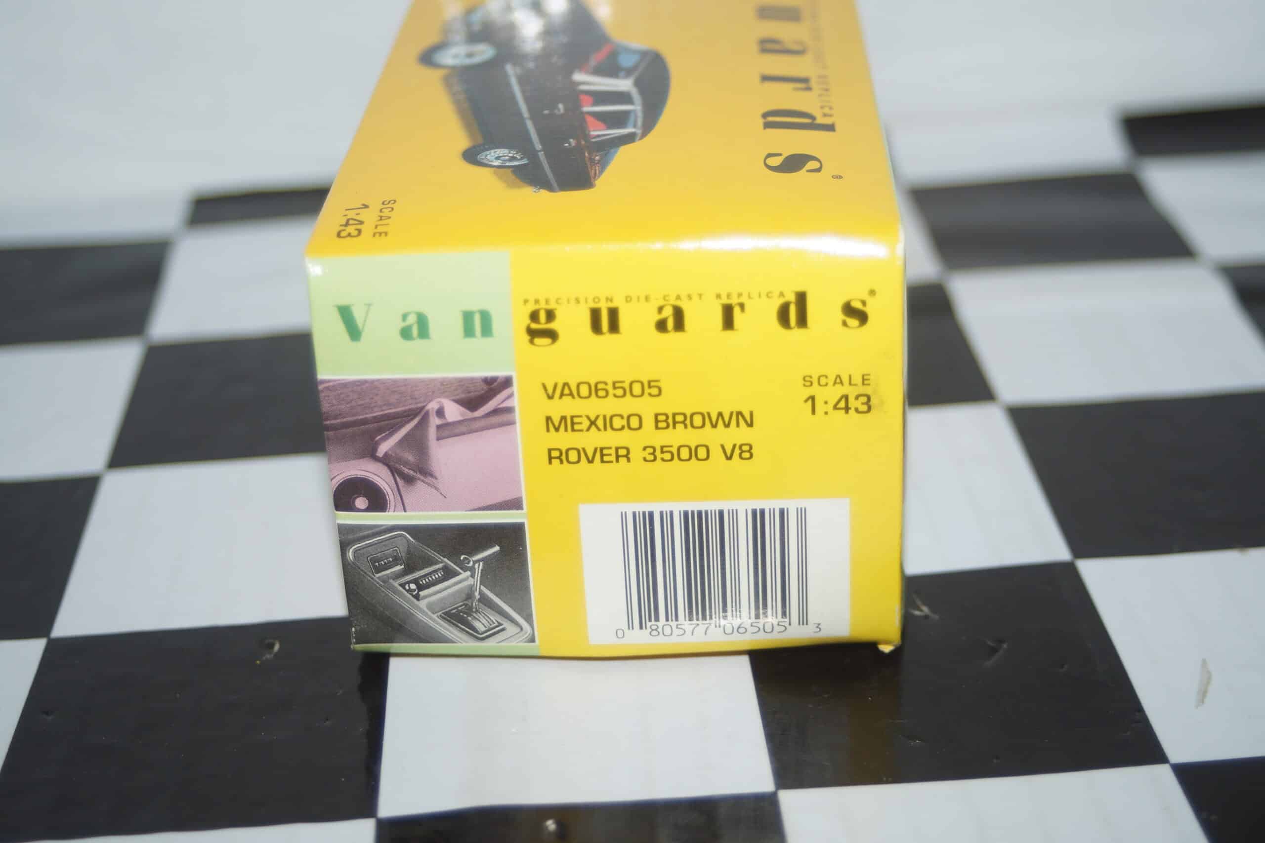 Vanguards rover 3500 v8 mexico brown va06505 1:43 scale
