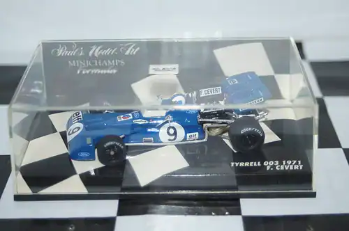 Minichamps tyrrell 003 1971 f.cevert 430 710009 1:43