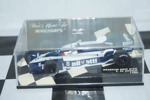 Minichamps brabham bmw bt55,e.de anglais 1986 400 860008 1:43