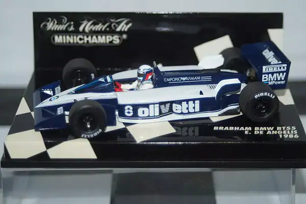 Minichamps brabham bmw bt55,e.de anglais 1986 400 860008 1:43