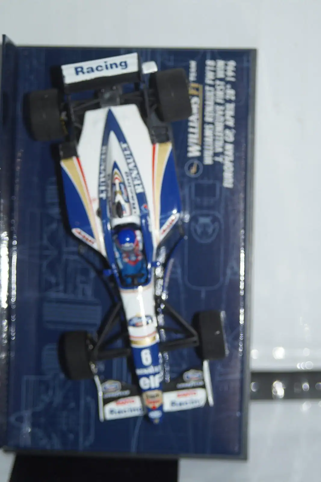 Minichamps williams renault fw18 j.villeneuve 1st win 400 960206 1:43