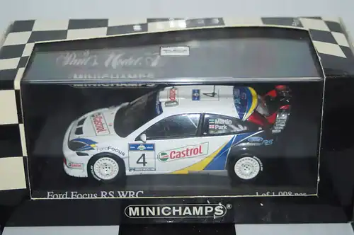 Minichamps ford focus rs wrc acropolis rally 2003 400 038374,1:43