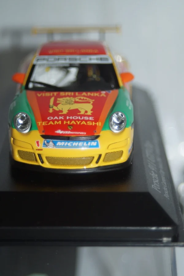 Minichamps porsche 911 gt3 cup asia 2007 malagamuwa #6,400 0476406,1:43