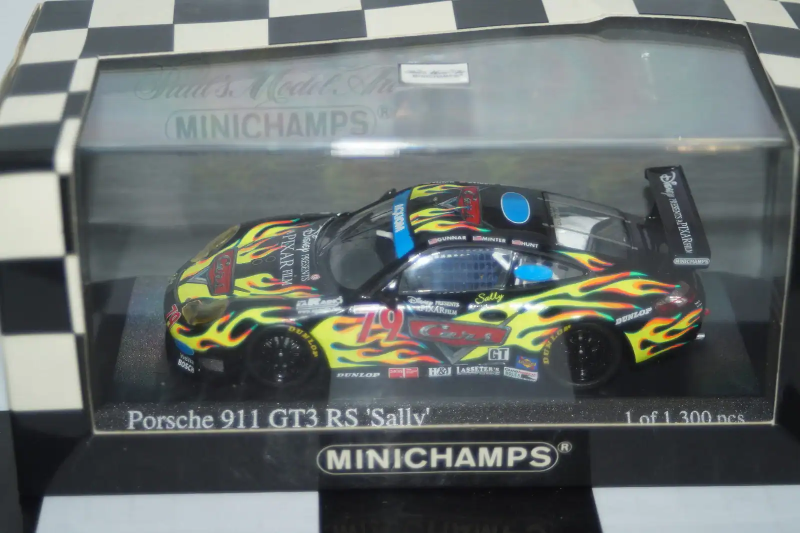 Minichamps porsche 911 gt3 rs gp of miami 2004,400 046979 ,1:43