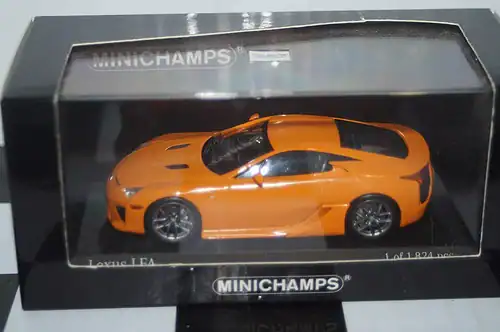 Minichamps lexus lfa 2011 orange, 400 166020, 1:43