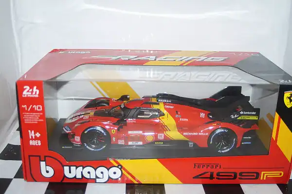 Burago ferrari 499p 24h le mans 1:18 ref 16301