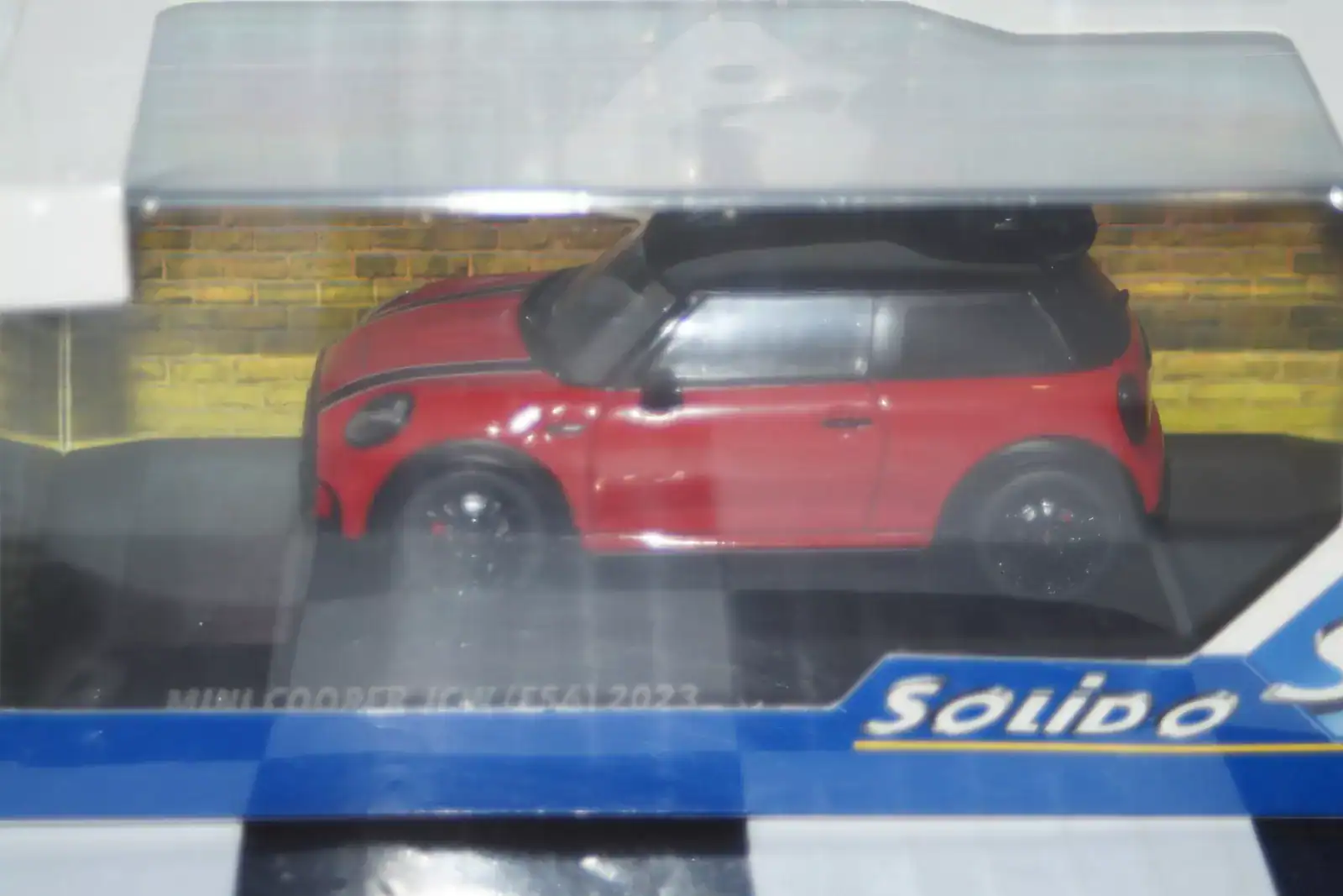Solido mini cooper jcw (f56) 2023 red 1:43rd ref s4315001