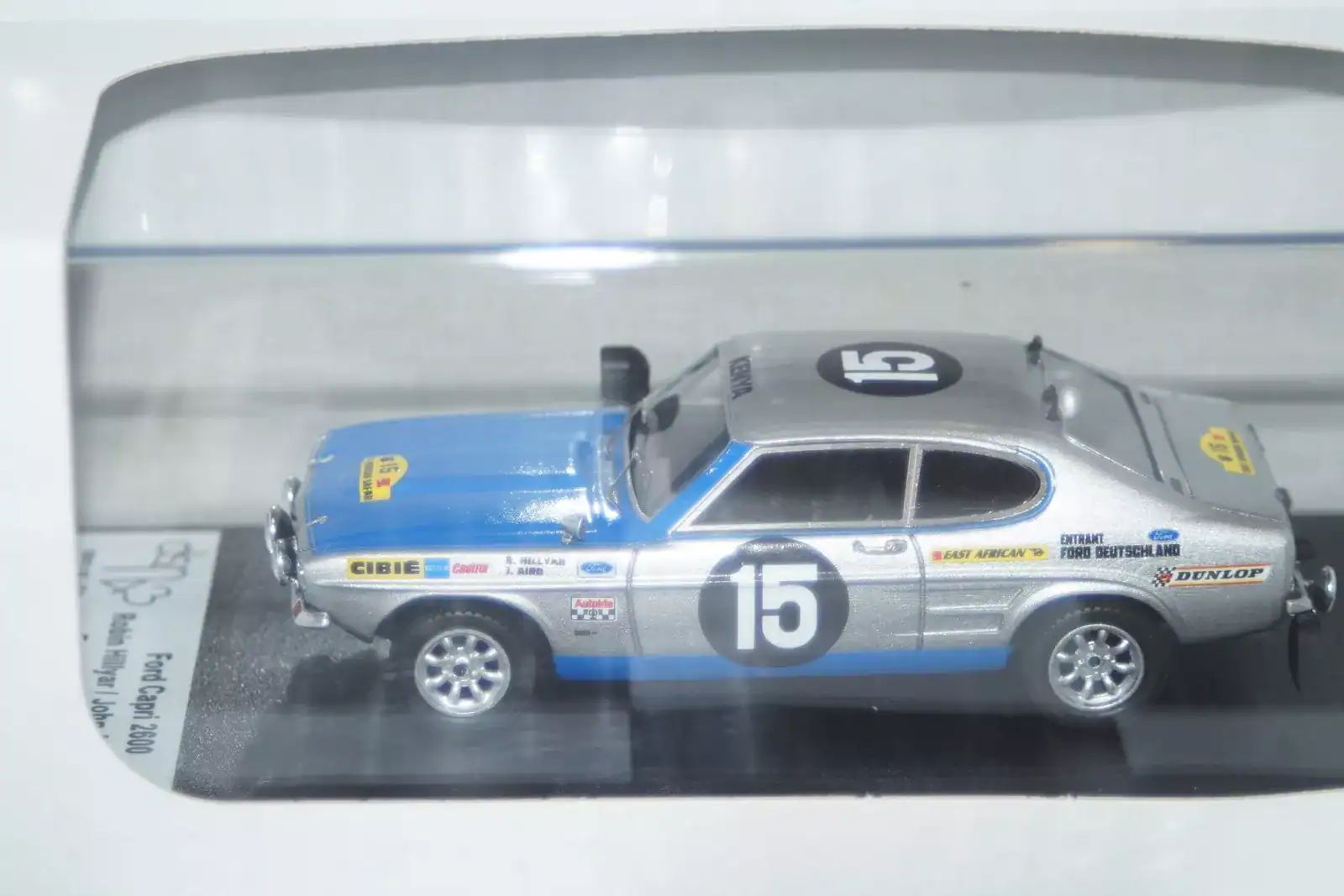 Trofeu ford capri 2600 east african safari #15 1970 r.hillyar dsn-234 1/43