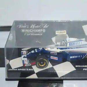 Minichamps williams renault fw 16 testcar d.hill 430 950095 1:43