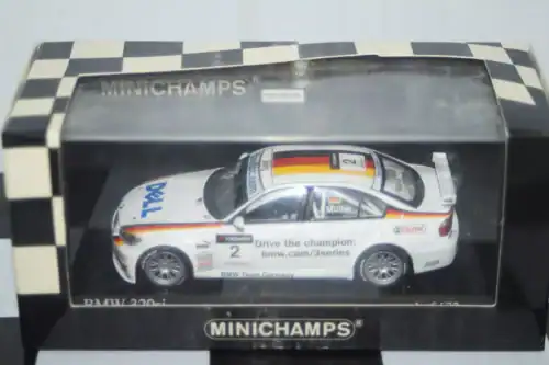 Minichamps bmw 320si germany wtcc brno 2007 #2 muller 1:43, 400 072602