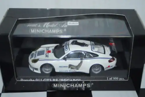 Minichamps porsche 911 gt3 rs "recaro" ref 403 016903,1:43