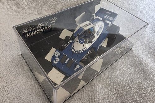 Minichamps tyrrell ford p34 r.peterson 1977 430 770103  1:43