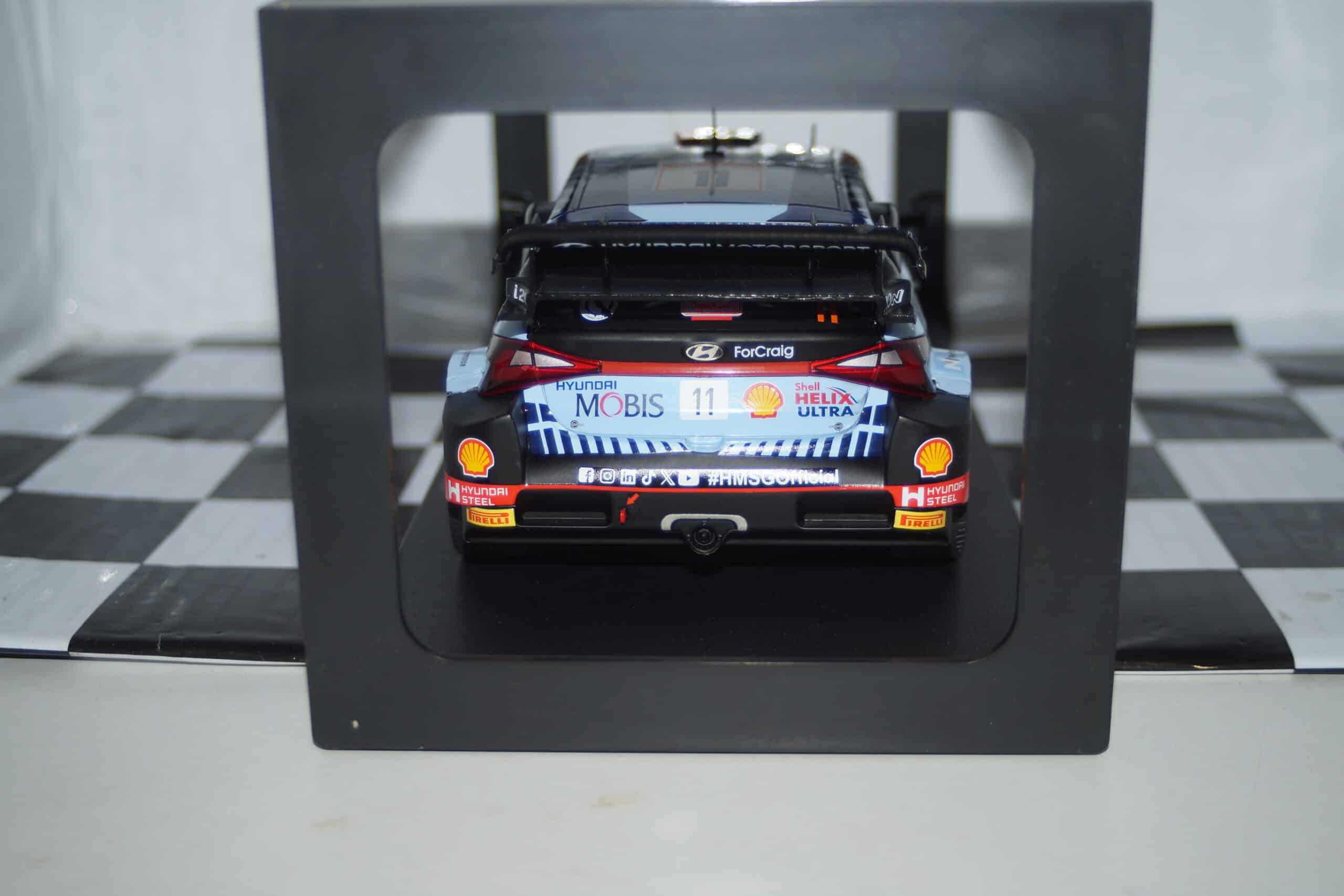 Ixo hyundai i20 winner monte carlo rally 2024 #11 t.neuville 18rmc194.22
