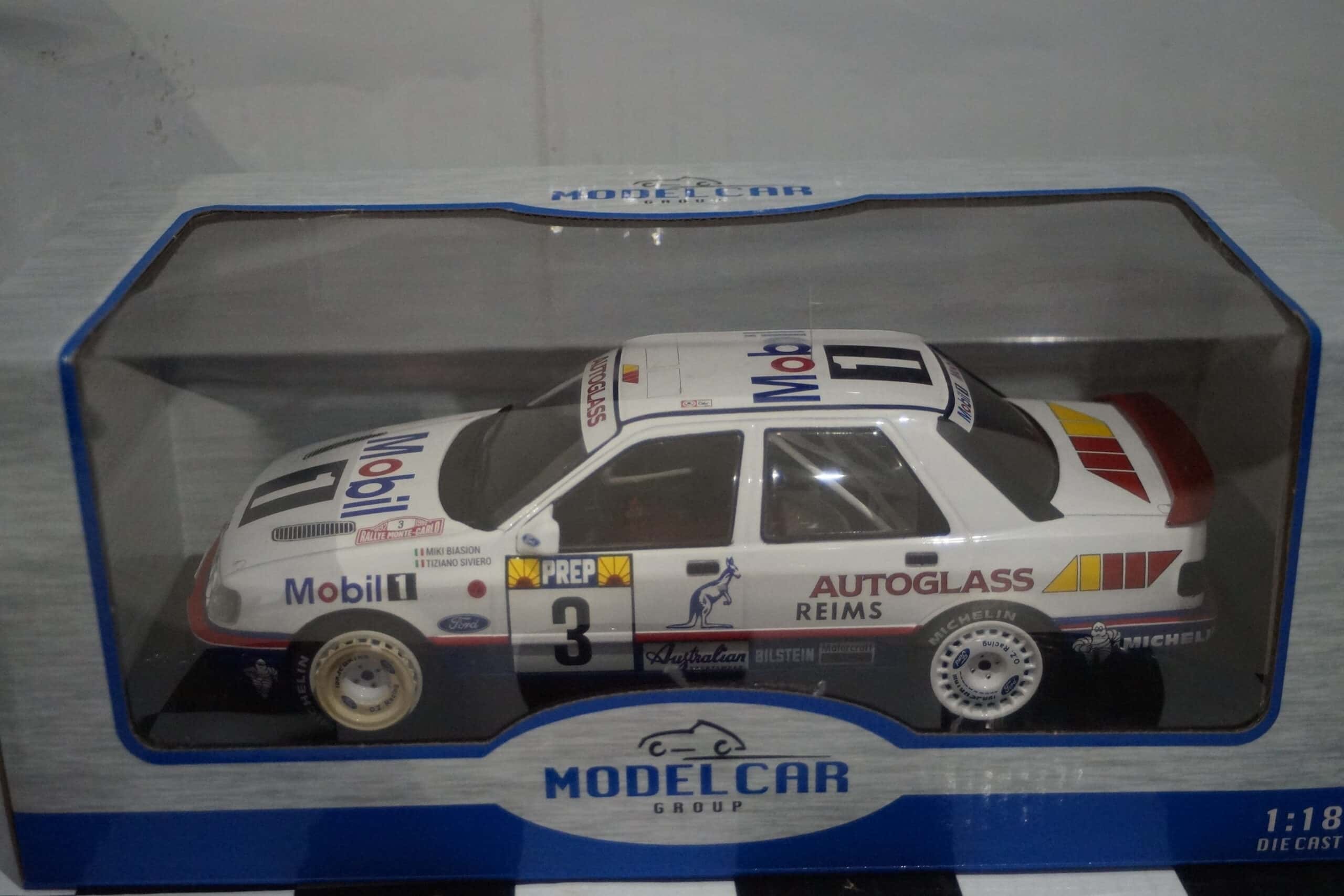 Model car group ford sierra cosworth 4 x 4 monte carlo rally mcg18356r