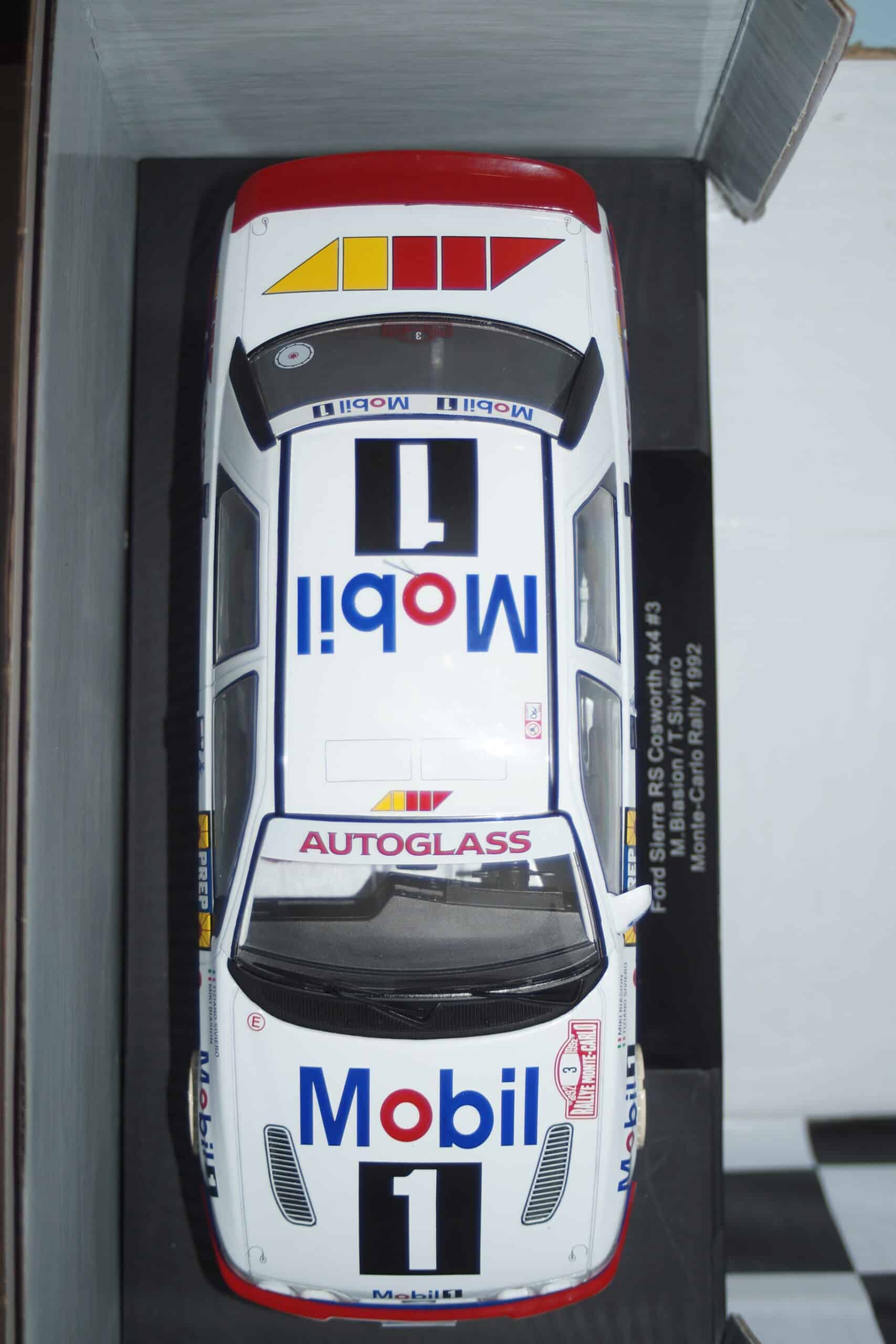 Model car group ford sierra cosworth 4 x 4 monte carlo rally mcg18356r