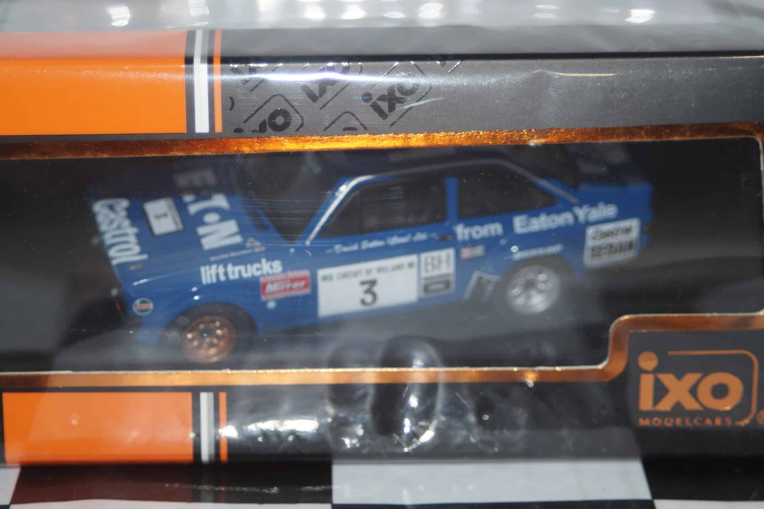 Ixo ford escort mk2 rs1800 #3 circuit of ireland 1980 rac440 1:43