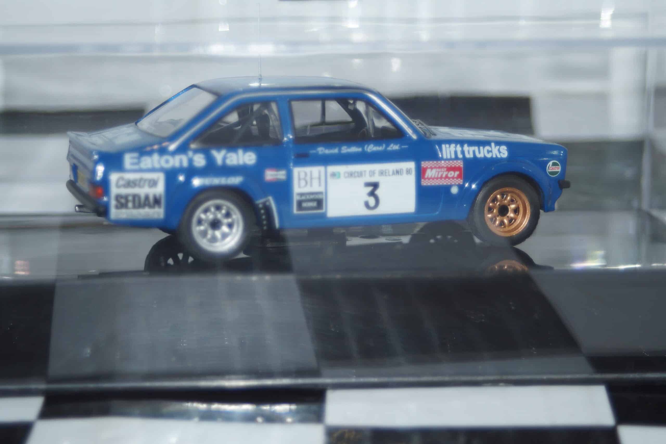 Ixo ford escort mk2 rs1800 #3 circuit of ireland 1980 rac440 1:43