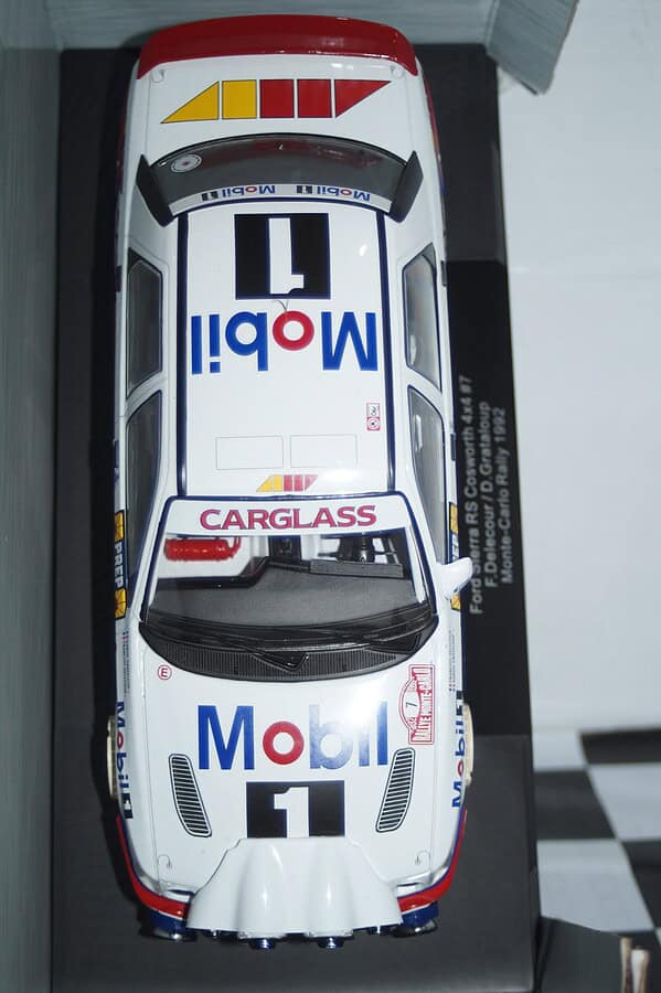 Model car group ford sierra cosworth 4 x 4 monte carlo rally mcg18356r