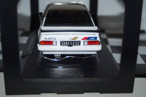 Norev opel manta white 1984 guy frequelin 1:18 scale 183305 ltd