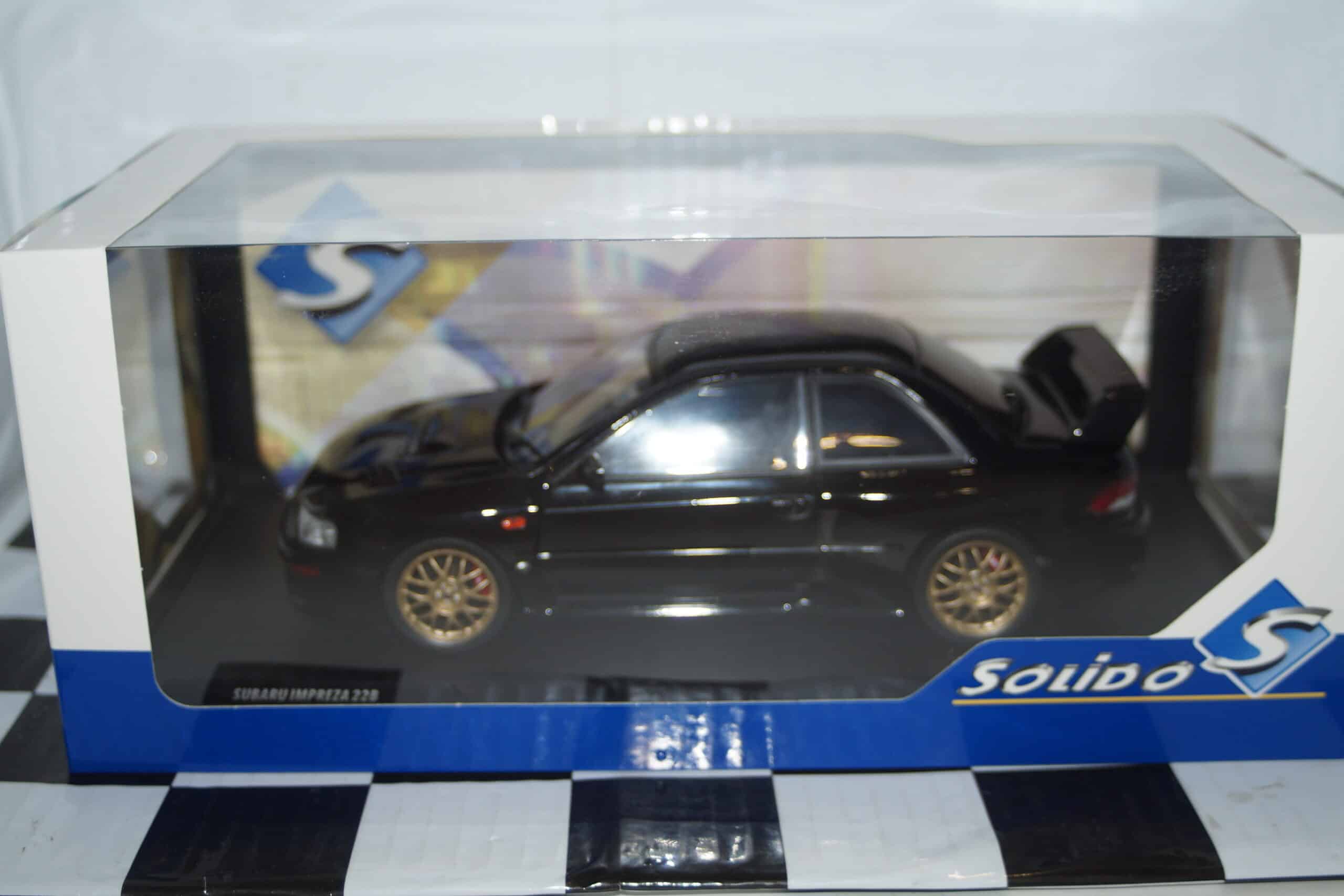 Solido subaru impreza wrx sti sonic blue 2003 1:18 s1812301