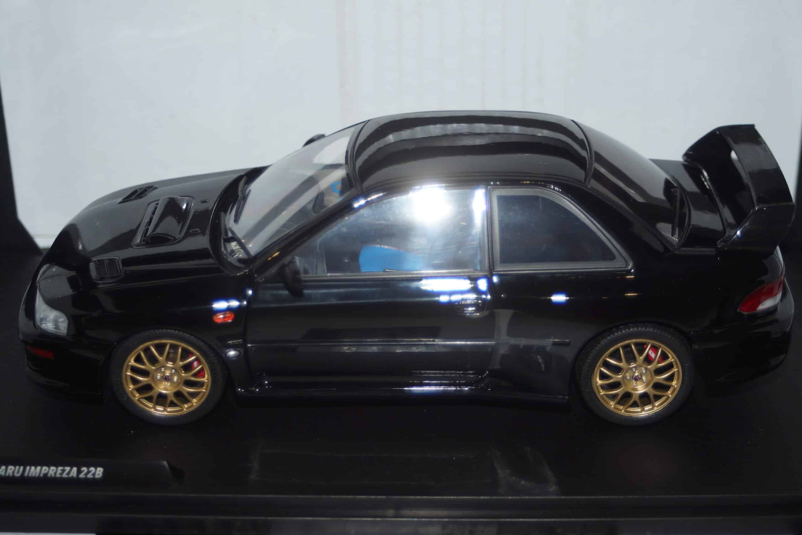 Solido subaru impreza wrx sti sonic blue 2003 1:18 s1812301