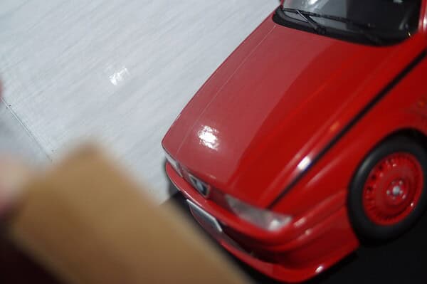 Model car group alfa romeo 75 evolutione 1987 red mcg18428 1:18