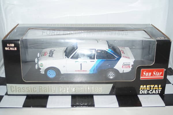 Sunstar ford escort mk2 portugal rally 1979 winner mikkola ref 4440 1:18