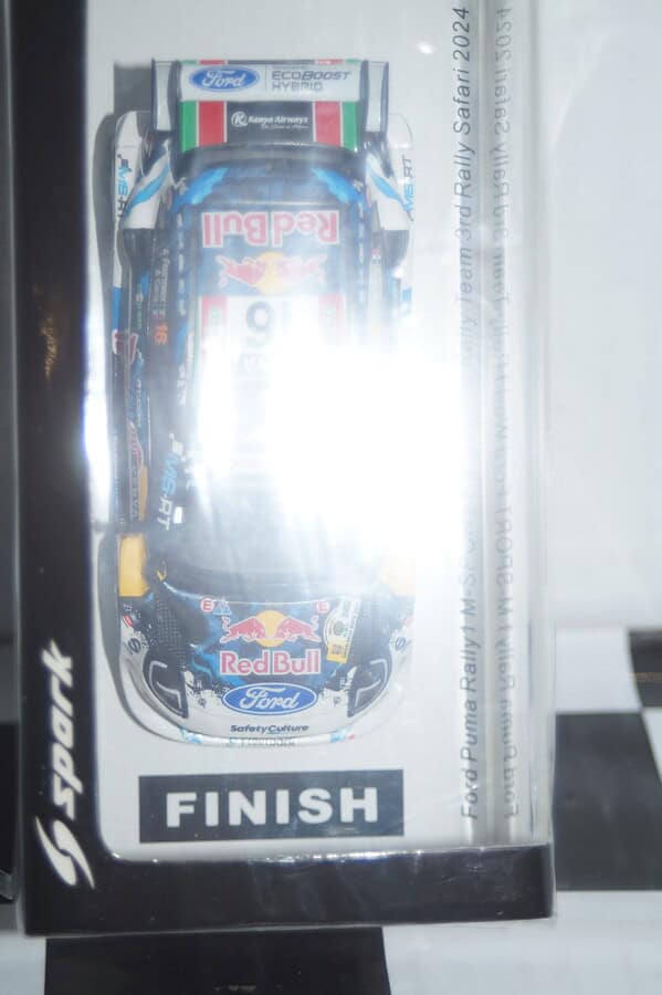 Spark ford puma rally 3rd rally safari 2024 a.fourmax #16 1:43 resin s6875
