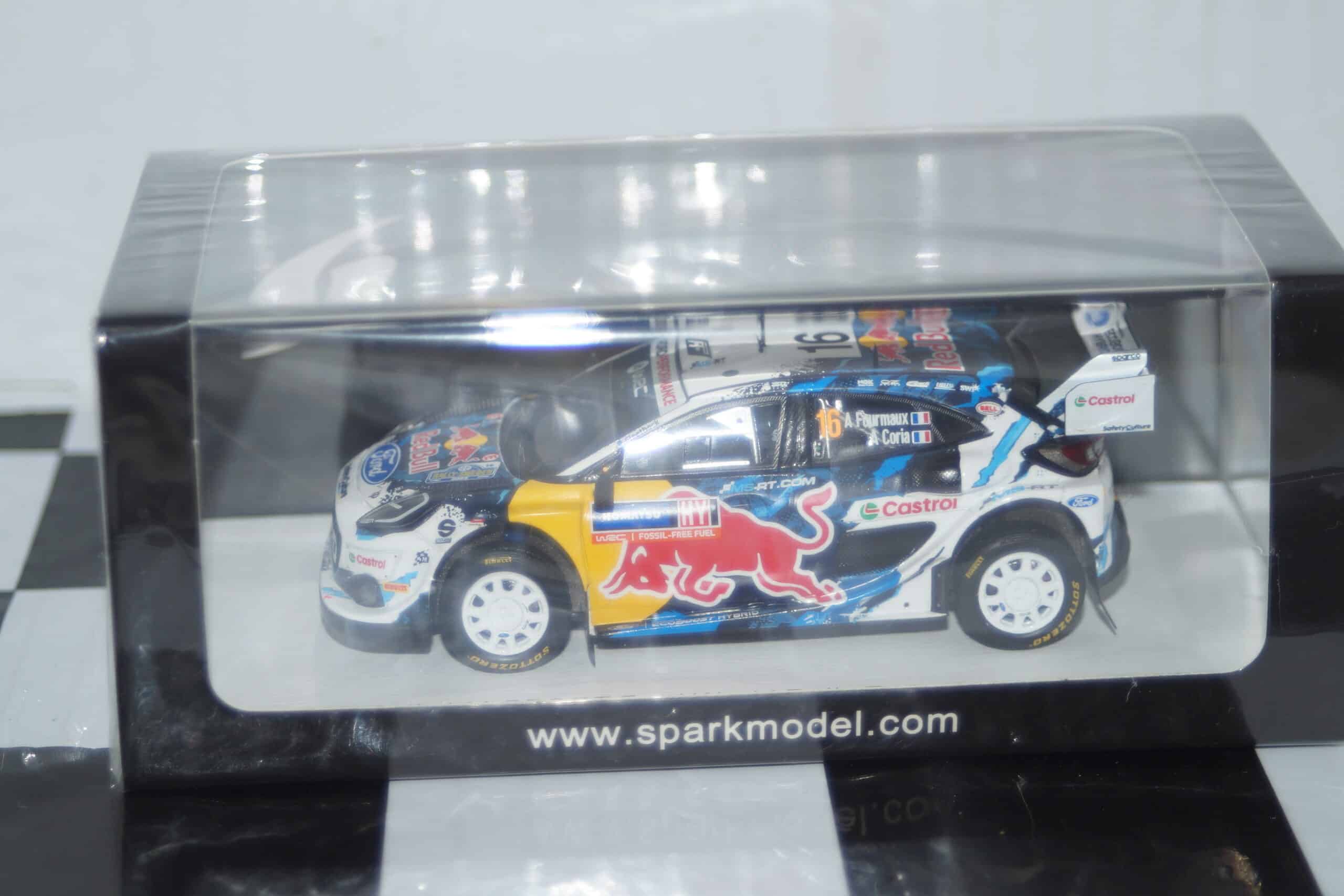 Spark ford puma rally 3rd rally sweden 2024  a.fourmax #16 1:43 resin s6867