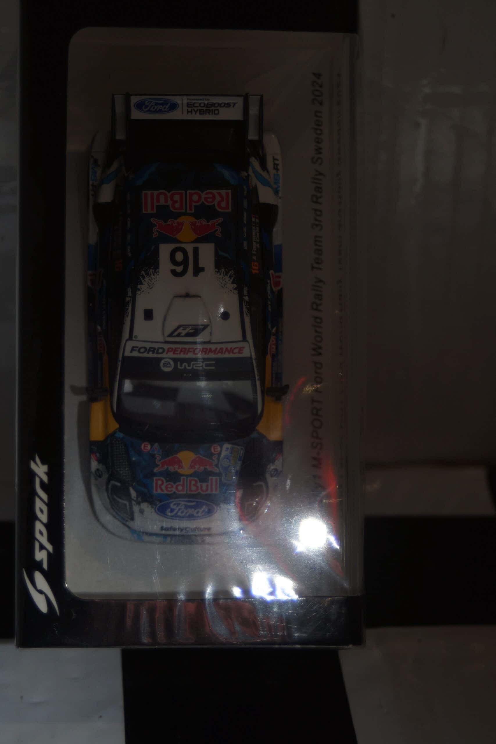 Spark ford puma rally 3rd rally sweden 2024  a.fourmax #16 1:43 resin s6867