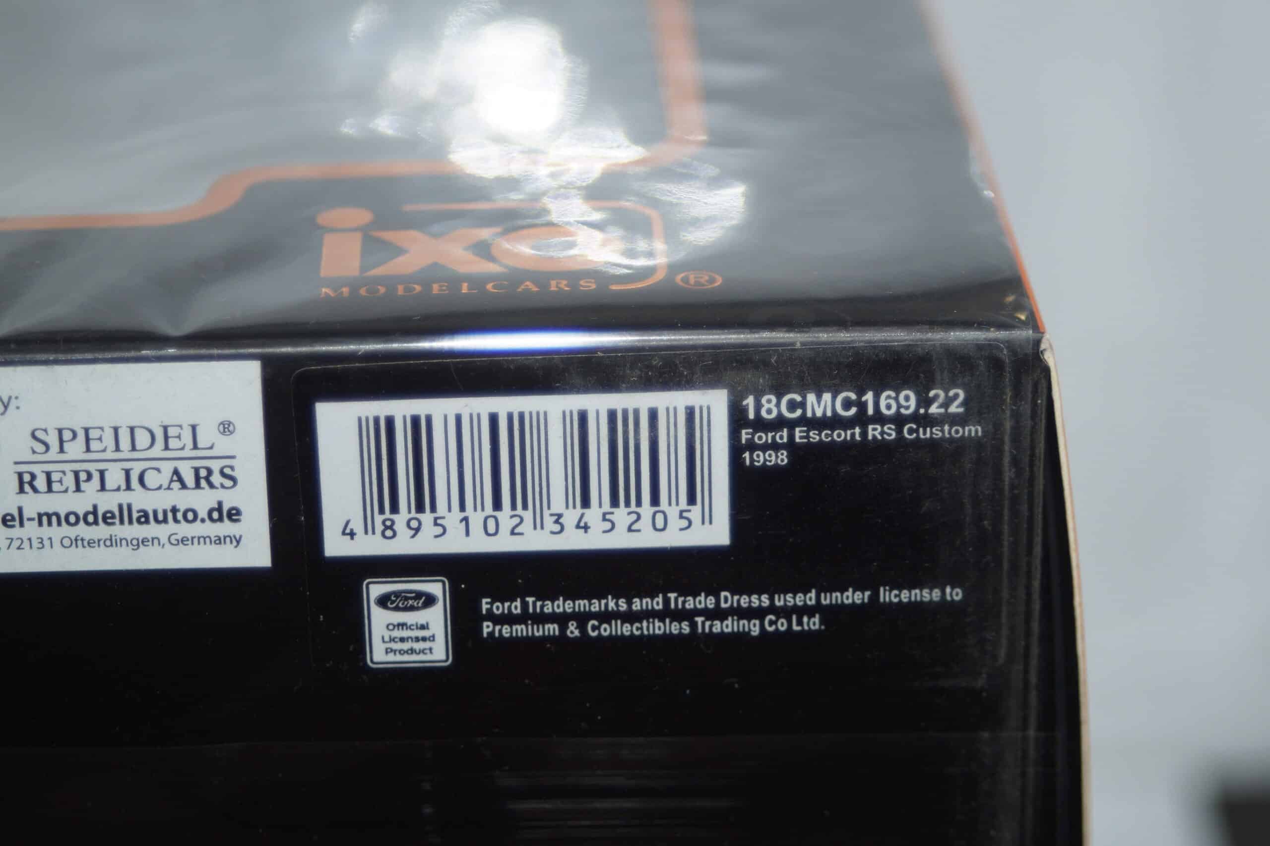 Ixo modelcars ford focus st estate 2015 sunset yellow metallic 1:18 mcg18464
