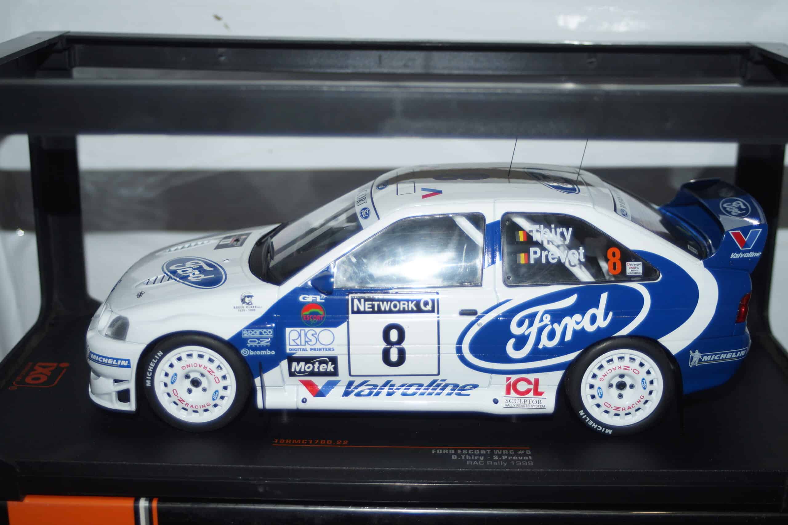 Ixo ford escort wrc rac rally 1998 #8 d.thiry 1:18 18rmc170b.22