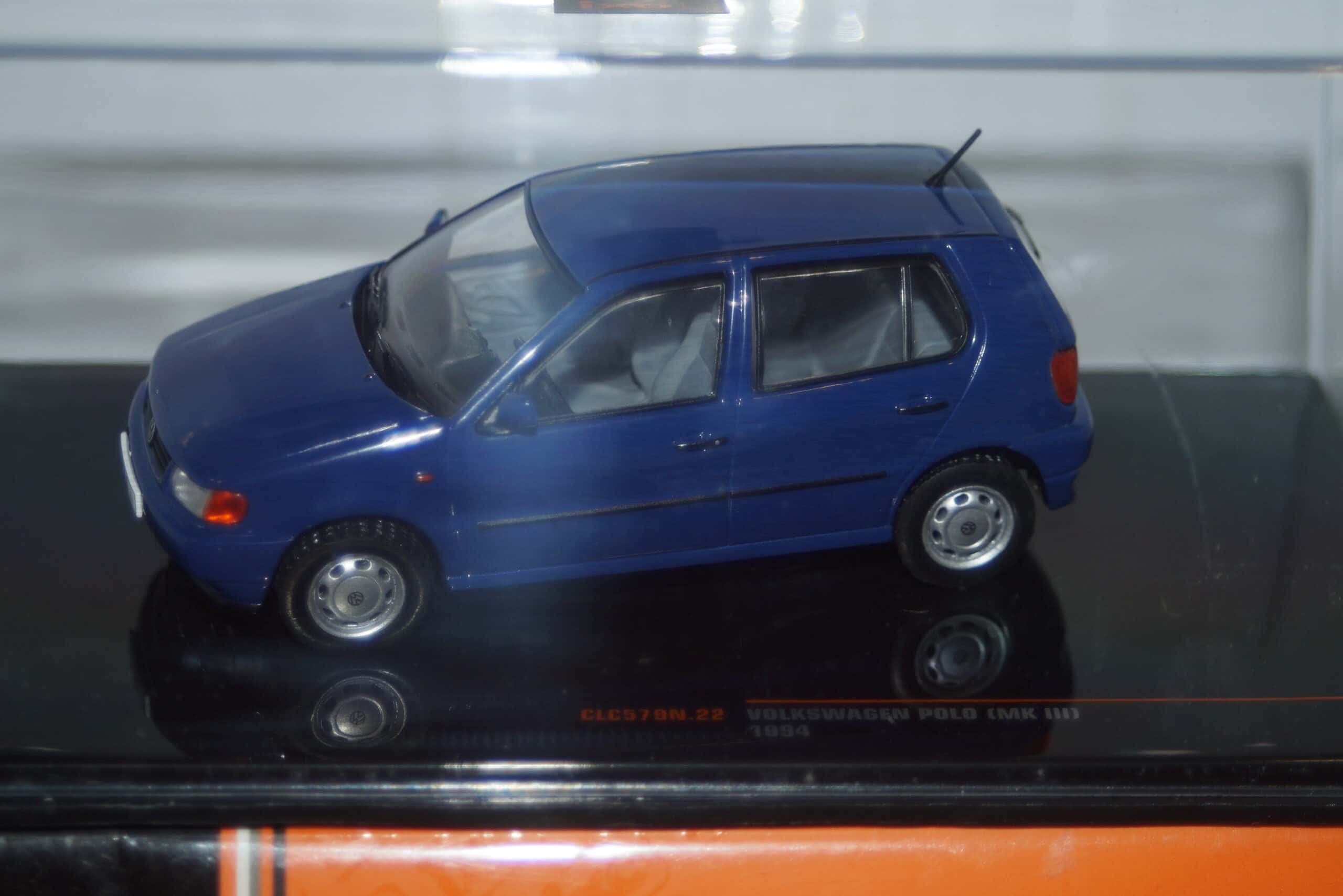 Ixo volkswagen polo mk iii 1994 blue 1:43 clc579n.22